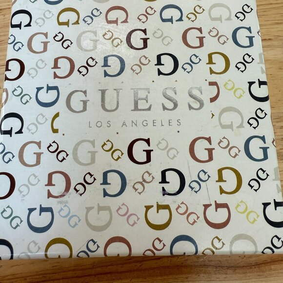 Guess Rose Gold-Tone Link Charm Bracelet & Crystal Stud Earrings Set With Gift B - Picture 9 of 9